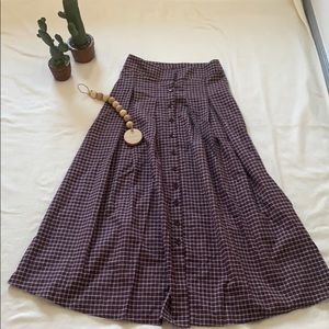 Women’s winter midi skirt